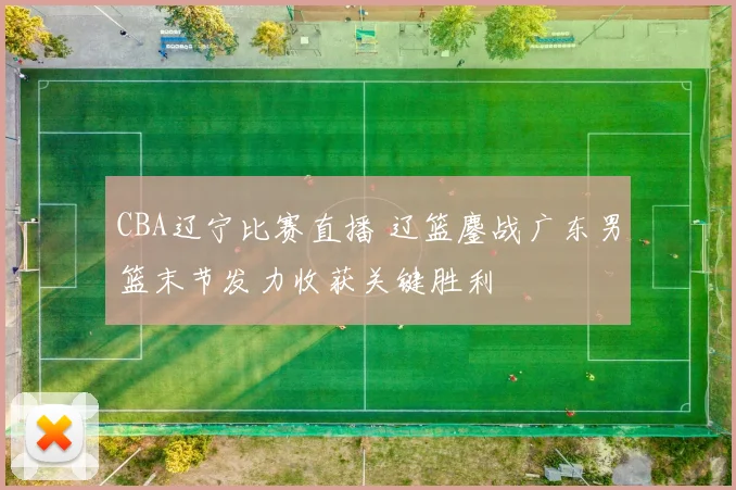 CBA辽宁比赛直播 辽篮鏖战广东男篮末节发力收获关键胜利